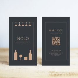 Nolo (no and low alcohol) liquor store or bar  visitenkarte