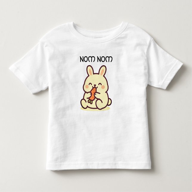 Nom Nom Kleinkind T-shirt (Vorderseite)
