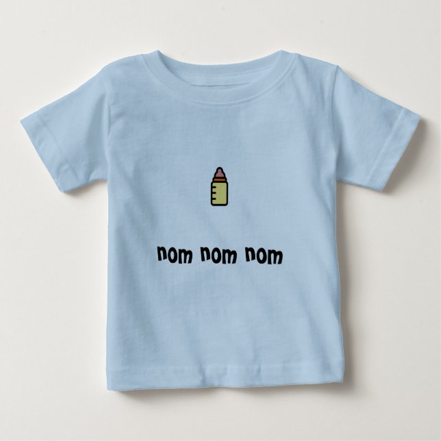 nom nom nom baby t-shirt (Vorderseite)