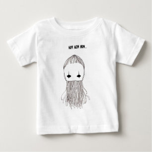 nom nom nom baby t-shirt