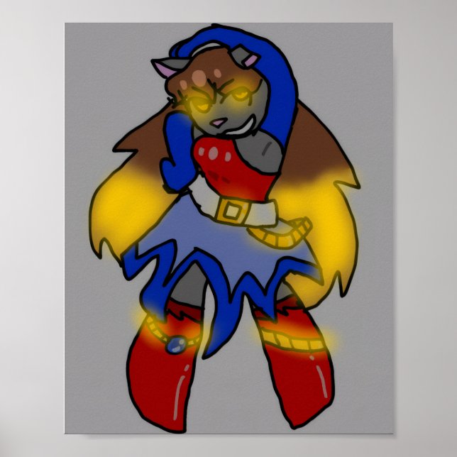 Noma Kai, die Katze Poster (Vorne)