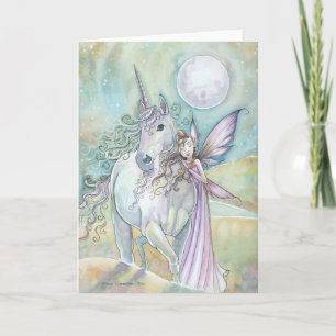 Nomaden der Mystic Dunes Fairy Unicorn Card Karte
