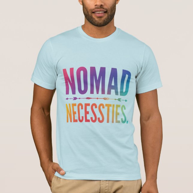 Nomadennecessities T-Shirt (Vorderseite)