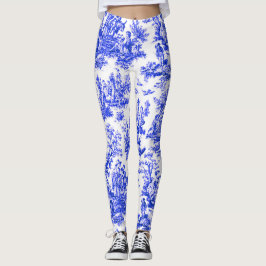 NOMADESAUSTRALIENS Französisches Royal Blue Jouy D Leggings