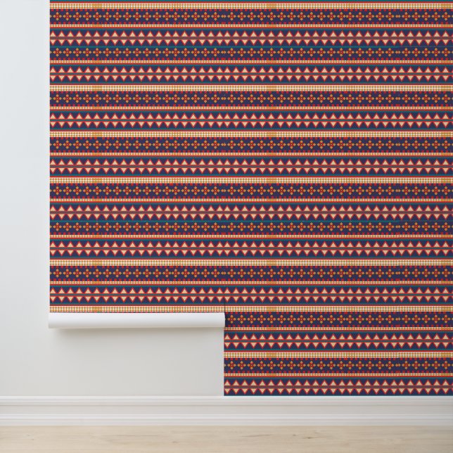 Nomadische Threads | Aztec Muster Wallpaper Tapete (Anwendung)