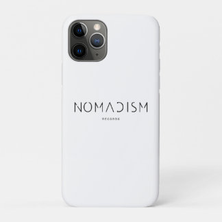 Nomadism Records Schwarzes Logo Case-Mate iPhone Hülle
