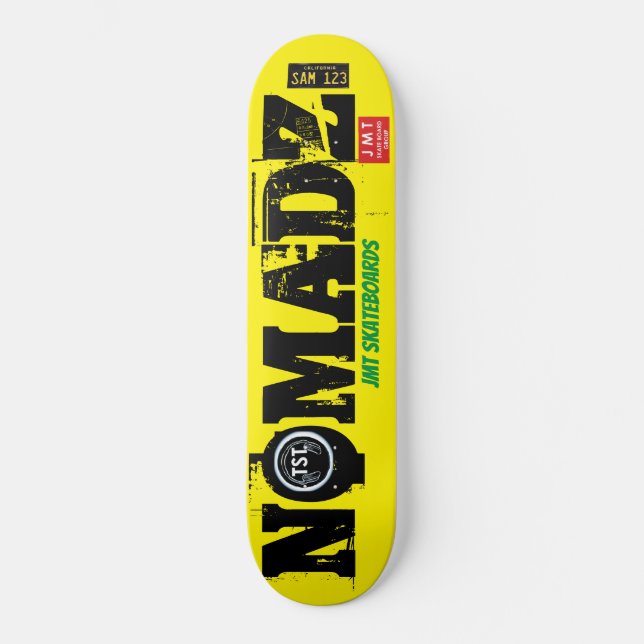 NOMADZ SKATEBOARDS / JMT USA (Vorderseite)