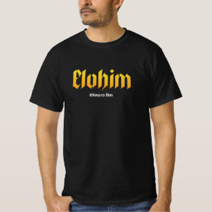 Nombres de Dios, Yahweh, Hebrew T-Shirt