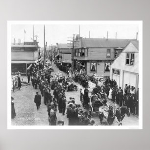 Nome, Alaska 4. Juli Parade 1915 Poster