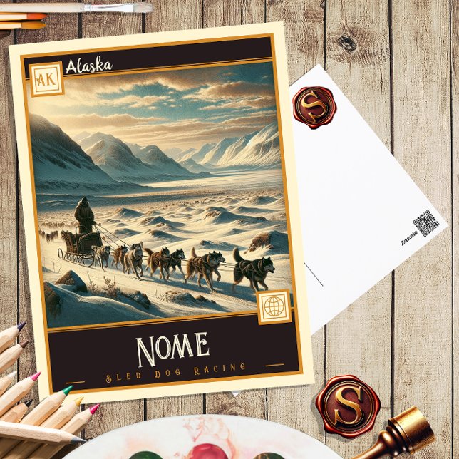 Nome, Alaska | Vintage Postkarte (Von Creator hochgeladen)