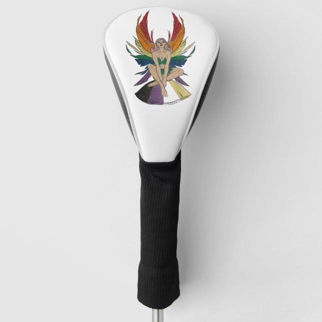 Non-binary Faerie Golf Headcover (Vorderseite)