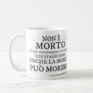 "Non è morto..." - Il verso del Necronomicon Kaffeetasse
