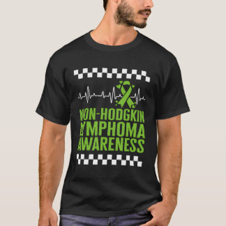 Non-Hodgkin-Lymphom Bewusstsein Limon Ribbon Green T-Shirt