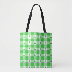 Non-Hodgkin-Lymphom-Bewusstseins-Kariert-Limetteng