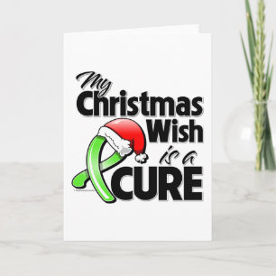 Non-Hodgkin-Lymphom Mein Weihnachtswunsch ist ein Feiertagskarte