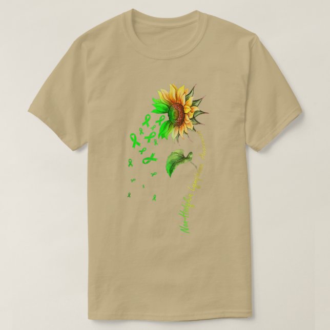 Non-Hodgkin-Lymphom Sonnenblume für Männer Frauen  T-Shirt (Design vorne)