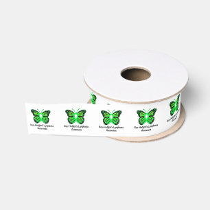Non-Hodgkins Lymphom-Bewusstseins-Schmetterling Ripsband
