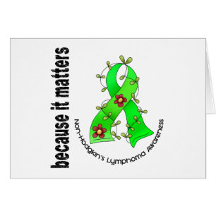 Non-Hodgkins Lymphom-Blumen-Band 3