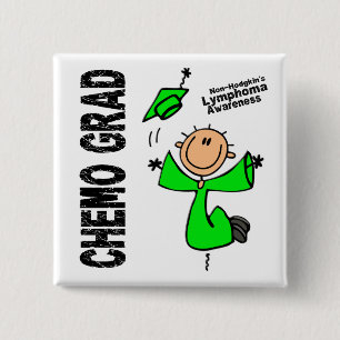 Non-Hodgkins Lymphom CHEMO ABSOLVENT 1 Button