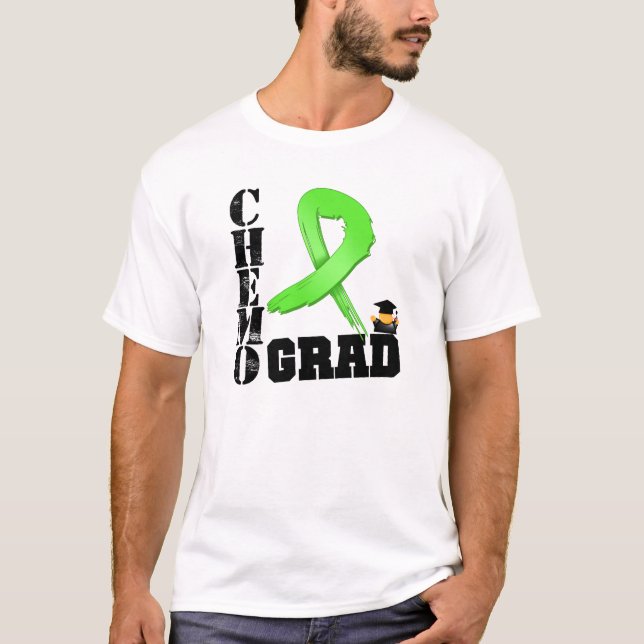 Non-Hodgkins Lymphom Chemo Absolvent T-Shirt (Vorderseite)