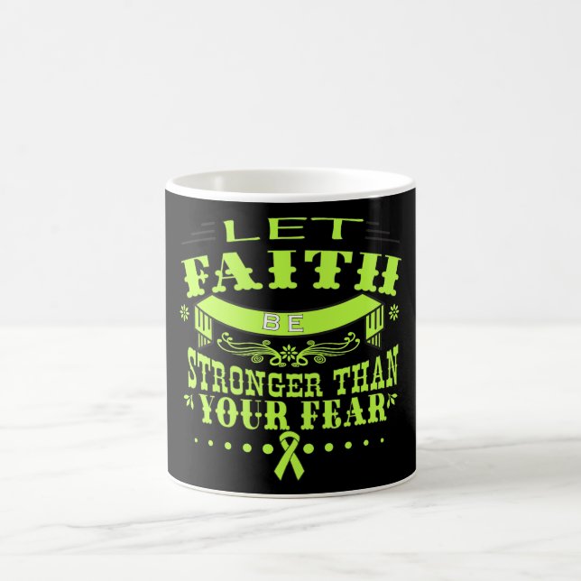 Non-Hodgkins Lymphom-Glaube stärker als Furcht Tasse (Mittel)