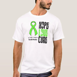 Non-Hodgkins Lymphom-Hoffnungs-Liebe-Heilungs-Band T-Shirt
