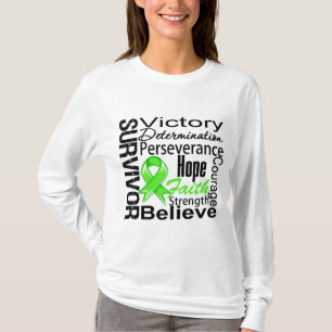 Non-Hodgkins Lymphom-Überlebend-Collage T-Shirt