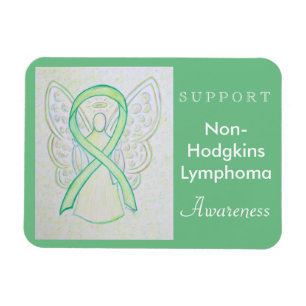 Non-Hodgkins Lymphoma Awareness Angel Magnet