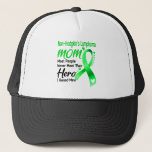Non-Hodgkin's Lymphoma Awareness Month Ribbon Gesc Truckerkappe
