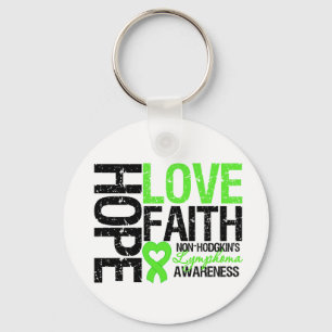 Non-Hodgkin's Lymphoma Hope Love Faith Schlüsselanhänger