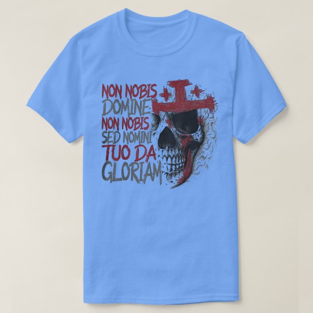 Non Nobis Domine T-Shirt (Design vorne)