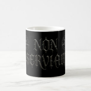 NON SERVIAM KAFFEETASSE