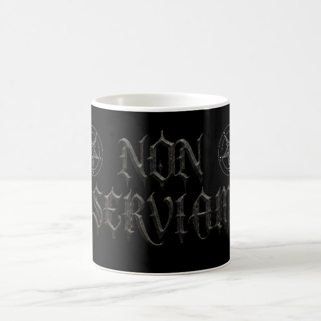 NON SERVIAM KAFFEETASSE (Mittel)