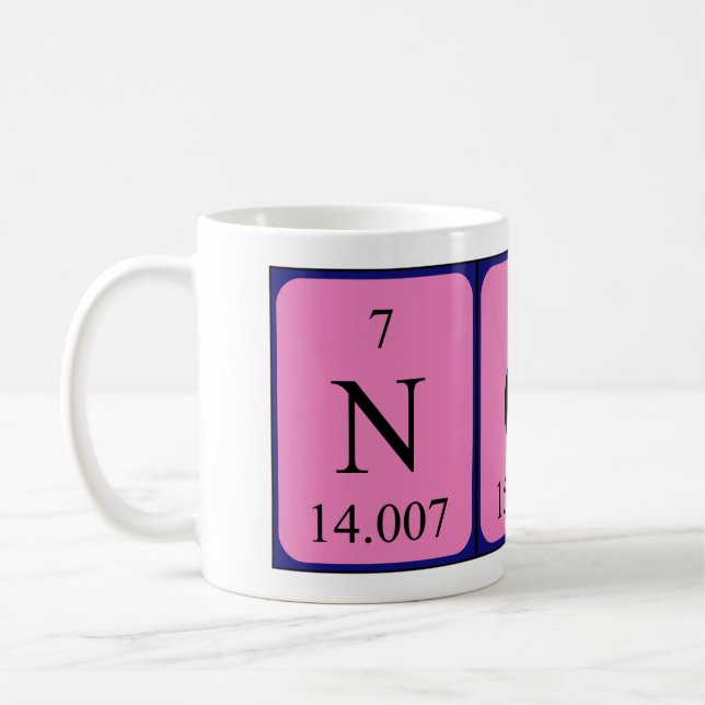 Nona Periodenname Tasse (Links)
