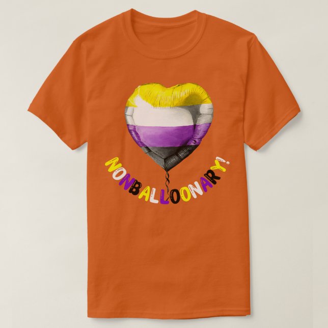 Nonballoonär T-Shirt (Design vorne)
