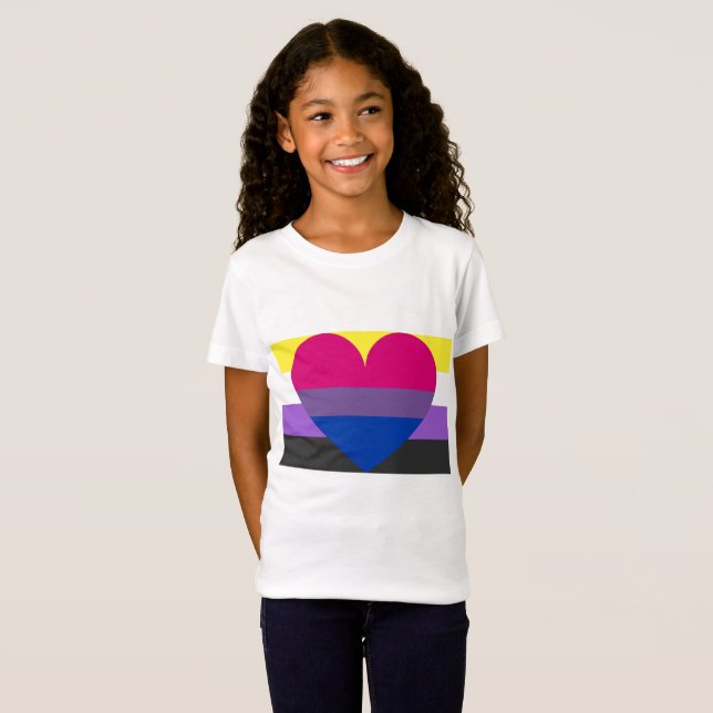 Nonbinary bisexuell T-Shirt (Vorne ganz)