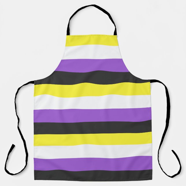 NonBinary Flag Schürze (Vorderseite)