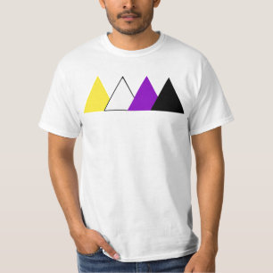 Nonbinary Stolz-Dreieck-T-Shirt T-Shirt