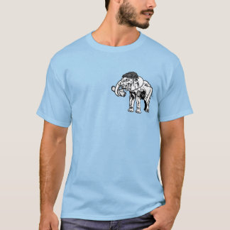 Nonchalant Jumbo Tee (Himmelblau)