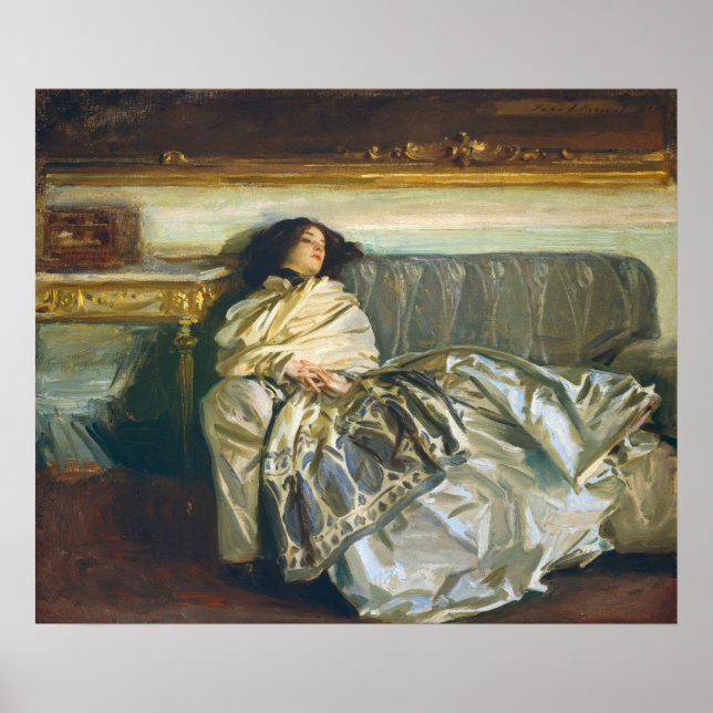 Nonchaloir (Repose) - John Sargent Fine Art Poster (Vorne)