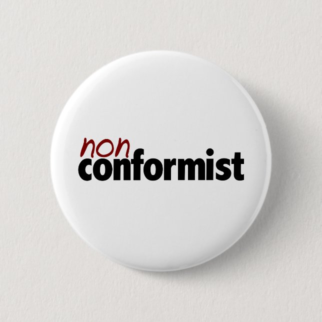 Nonconform Button (Vorderseite)