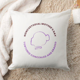 Noncustodial Mother's Day Pillow Kissen