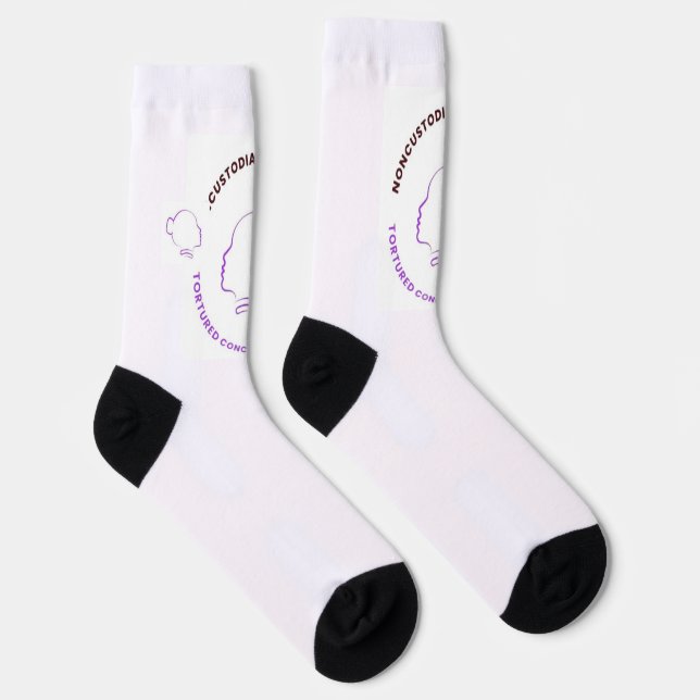 Noncustodial Mother's Day Socks Socken (Rechts)