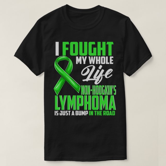 NonHodgkin's Lymphoma Awareness Lymphoma Related N T-Shirt (Design vorne)