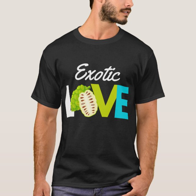 Noni Fruit Liebe - Exotic Fruit Eating T-Shirt (Vorderseite)
