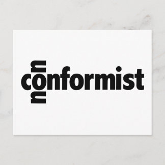 Nonkonformist Postkarte