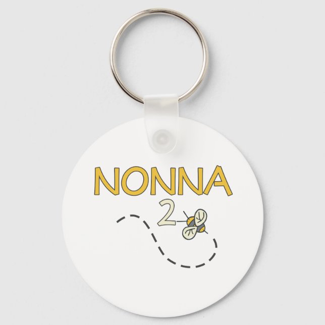 Nonna 2 Biene Schlüsselanhänger (Vorderseite)