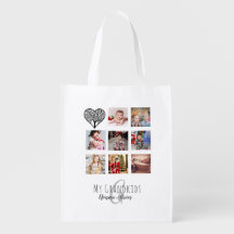 NONNA 8 x Foto Collage Großkinder Familienbaum