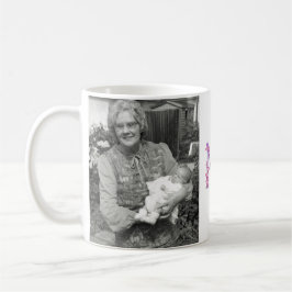 Nonna Aquarell Orchid Custom Mütter Tag rosa Kaffeetasse