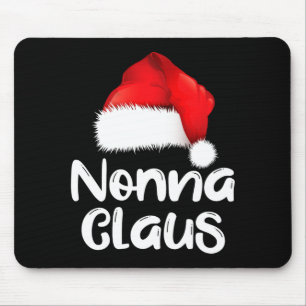 Nonna Claus Weihnachten Familie passender Santa Hu Mousepad